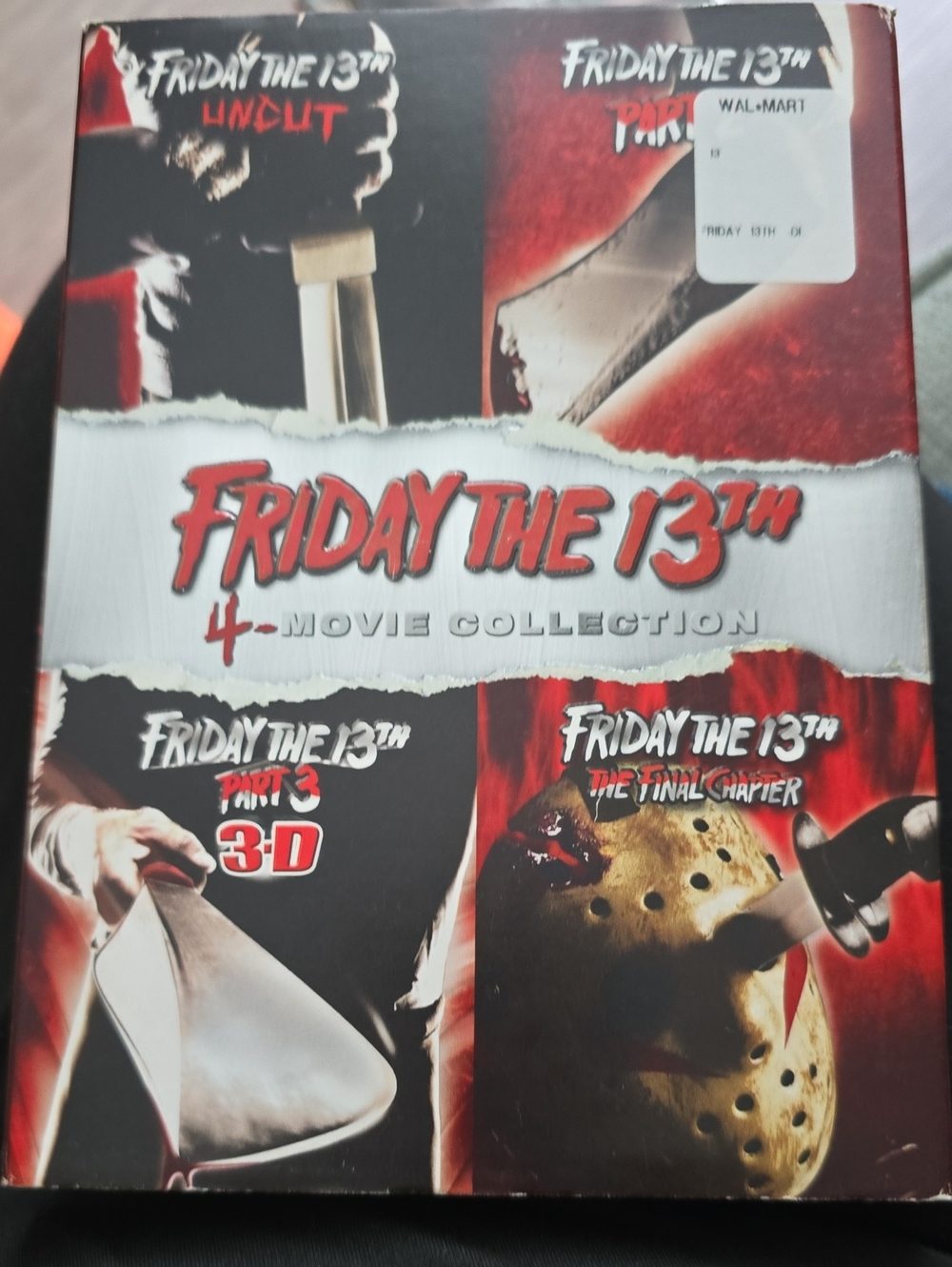 Friday the 13th 4-Movie Collection - Red/Black